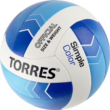 Купить Мяч волейбольный Torres Simple Color любительский р.5 в Валуйках 